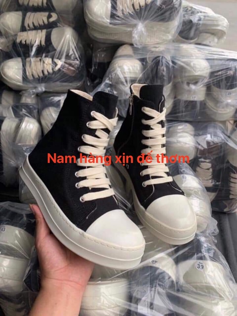 Giầy RO hoa cúc cổ cao và thấp cổ nam nữ