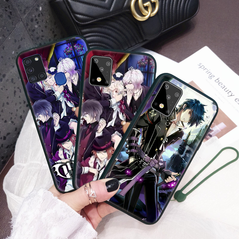 Ốp điện thoại mềm hình anime Nhật Bản Diabolik Lovers cho Samsung A31 A42 A02 A12 A32 A52 A72 F62 M62