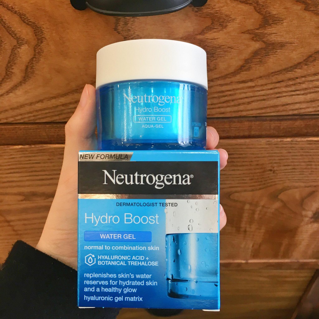 Kem Dưỡng Ẩm Neutrogena Hydro Boost Water Gel, Aqua Gel da dầu, Gel Cream da khô