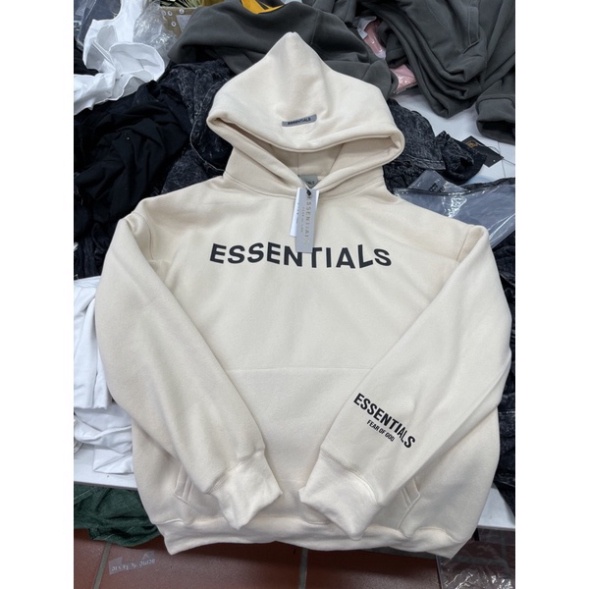 Áo nỉ HODDIE Essentials In cao su nổi Hogoto shop , áo nỉ bông unisex nam nữ | BigBuy360 - bigbuy360.vn