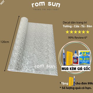 [KHỔ 120CM] Giấy dán tường hoa văn nổi🔆FREESHIP🔆 Decal dán tường/dán phòng ngủ/dán phòng khách/dán tủ/dán bàn