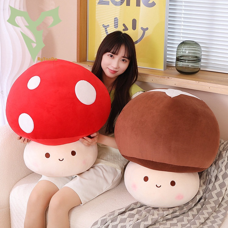 Đồ Chơi Nhồi Bông Hình Cây Nấm Dễ Thương Cho Bé