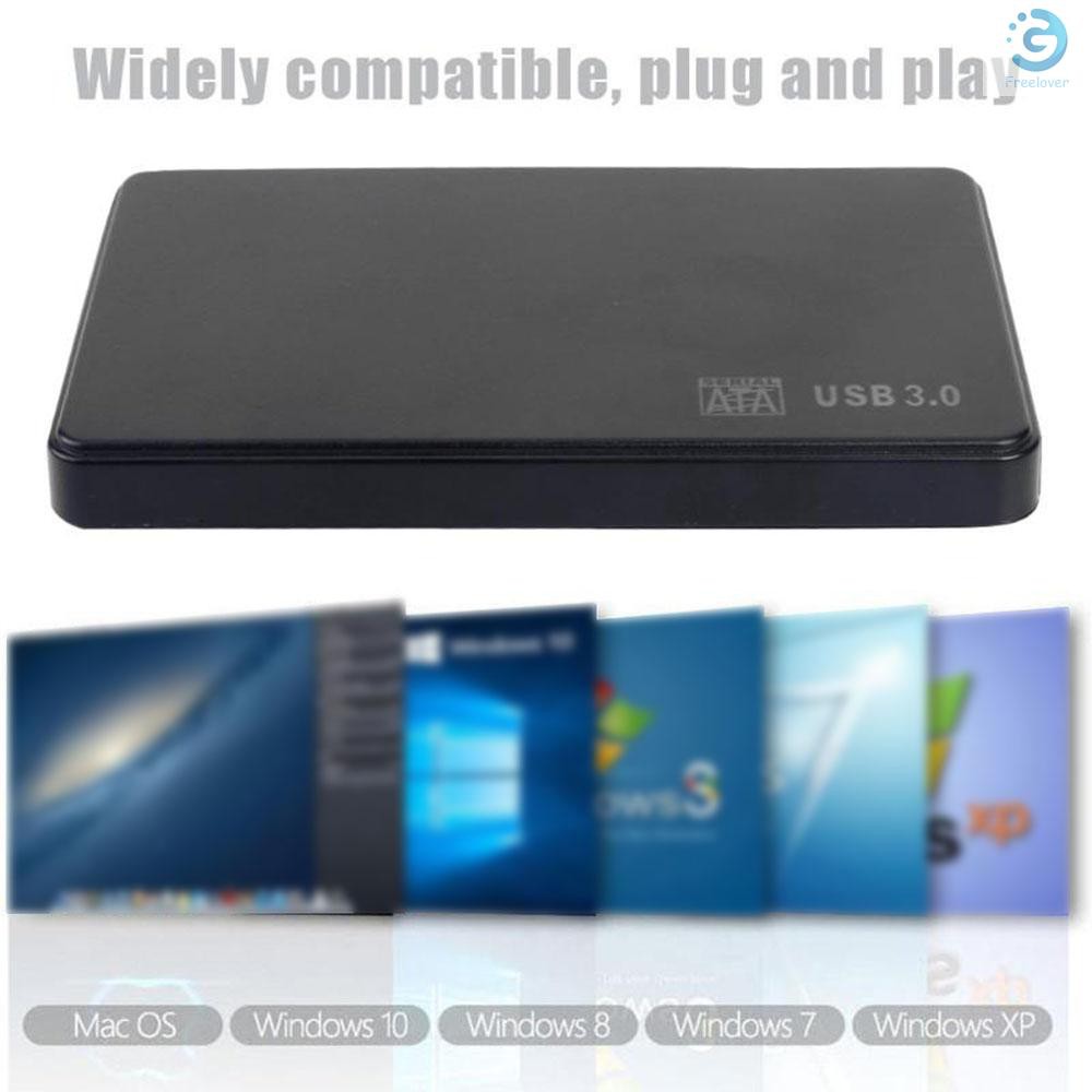 Ốp bảo vệ đầu chuyển đổi ổ cứng 2.5 Inch Sata HDD SSD sang USB 3.0 5Gbps hỗ trợ 2TB HDD cho OS Windows