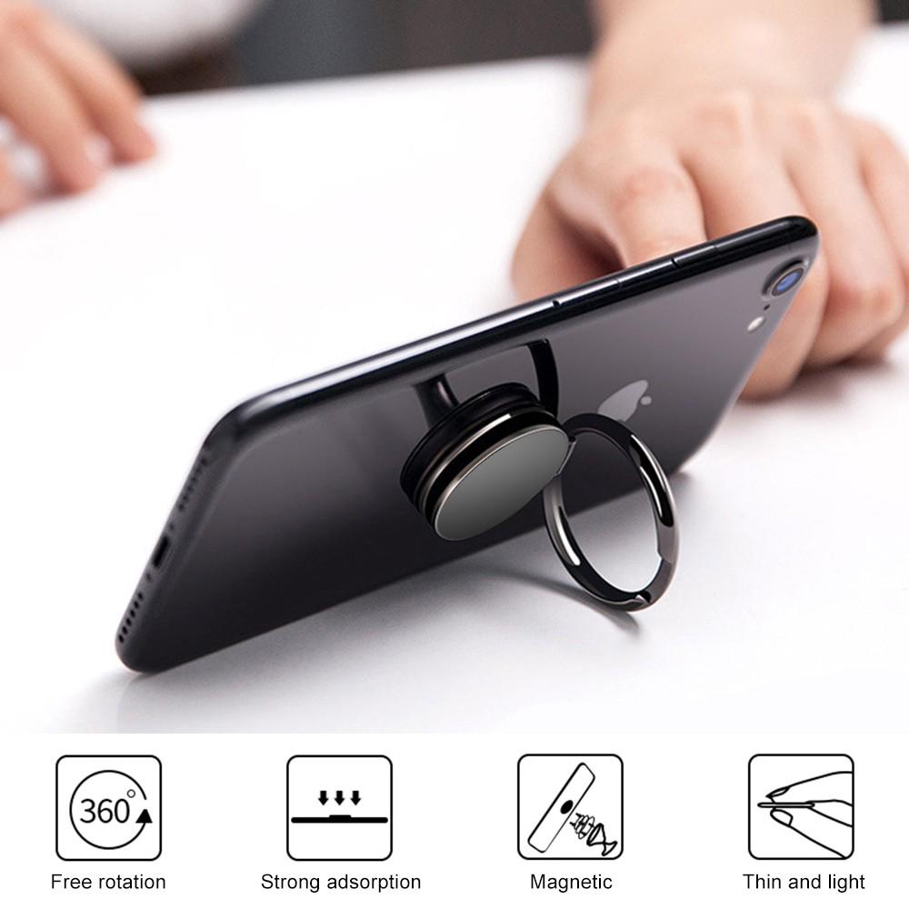 Giá đỡ điện thoại dạng nhẫn đeo tay cho iPhone Android
