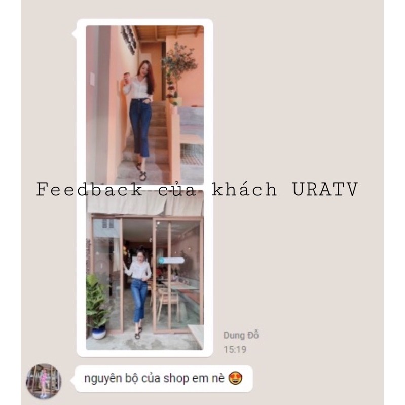 [CÓ SẴN- ẢNH CHÍNH CHỦ] Quần loe 9t tua lai MANG0