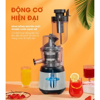 Máy ép chậm trái cây kipor kp- sj 585, 3 chức năng ép chậm, vắt cam, làm kem