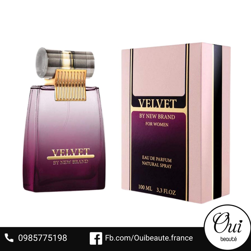 Nước hoa nữ nội địa Velvet by New Brand for women EDP 100ml Ouibeaute