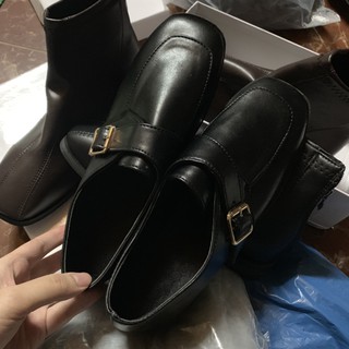 Giày Moca Da Trơn Vintage ( Có ảnh thật)