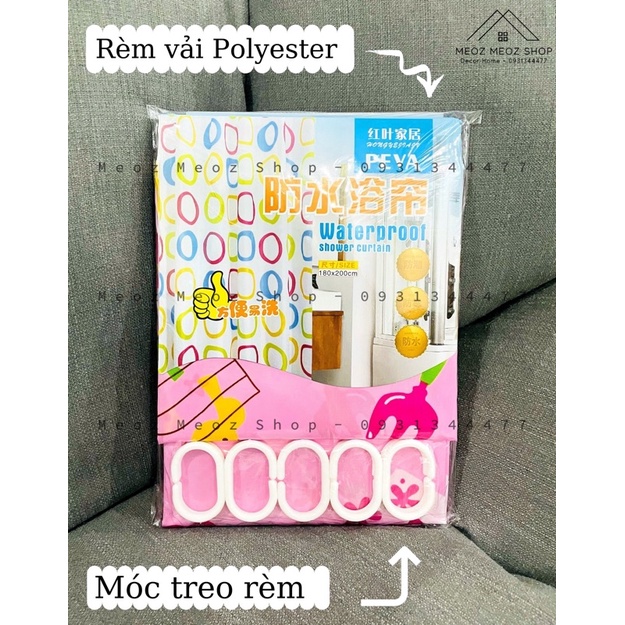 Rèm Cửa Kitty Dễ Thương 1m8*2m