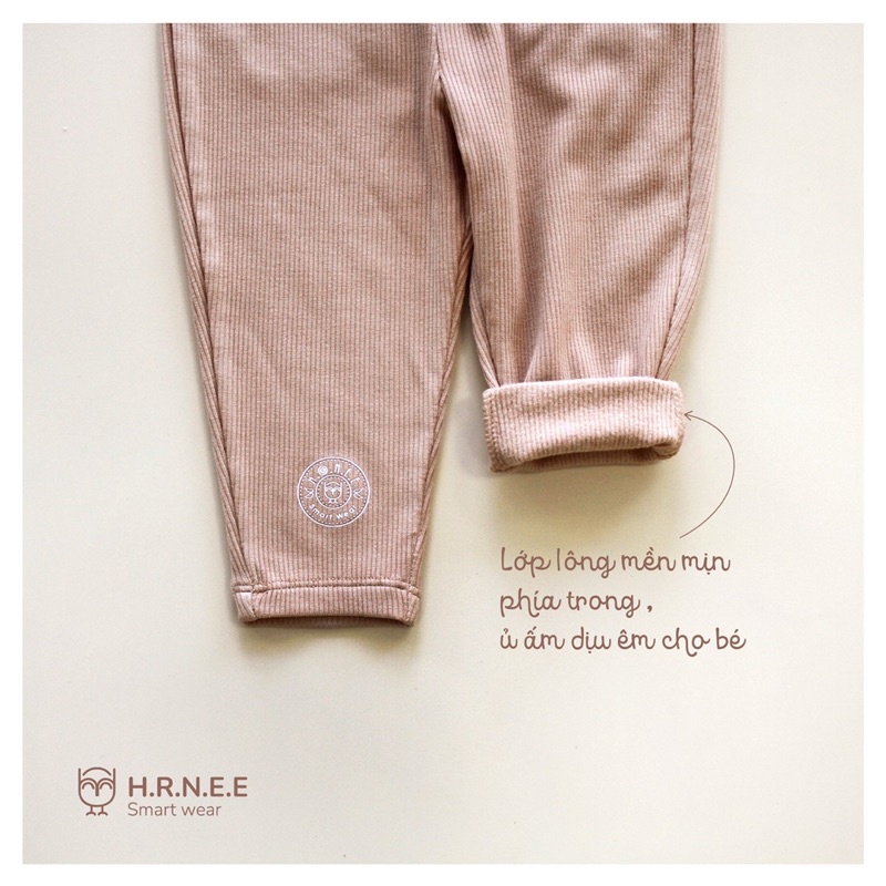 Quần nỉ lông Hrnee