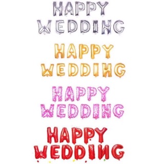 Bộ happy wedding nhiều màu