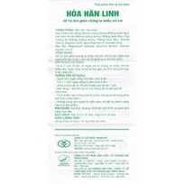 Thương hiệu: HỒNG BÀNG  Viên Uống Hòa Hãn Linh Hồng Bàng Giảm Chứng Tiết Mồ Hôi Nhiều 30 V HÒA HÃN LINH / HOA HAN LINH