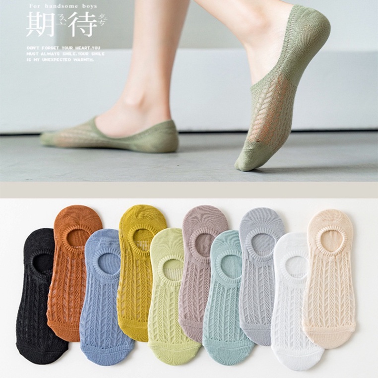 Tất nữ LUHAZO vớ gấu cổ ngắn kute Hàn Quốc dễ thương K5T0-2