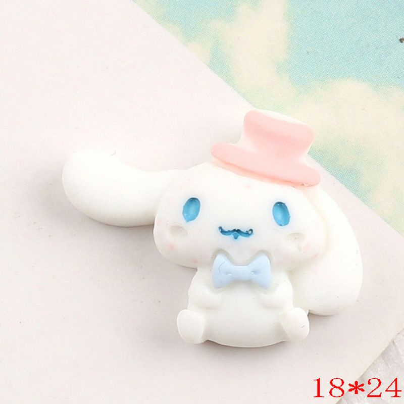 Charm mẫu cún trắng