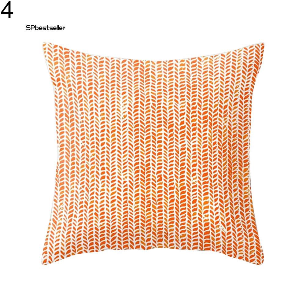 Vỏ gối sofa in họa tiết phong cách hiện đại