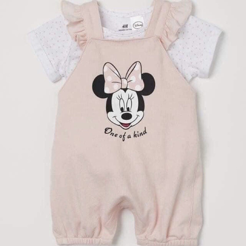 Set yếm Minnie kèm áo  - RABBITSHOP