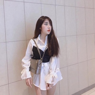 Áo sơ mi tay bồng