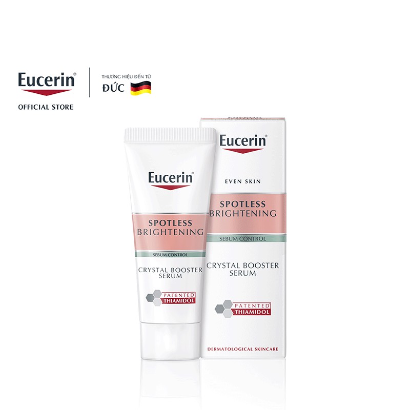 Tinh chất giảm thâm nám chuyên biệt cho da nhờn & hỗn hợp Eucerin Crystal Booster Serum 7ml