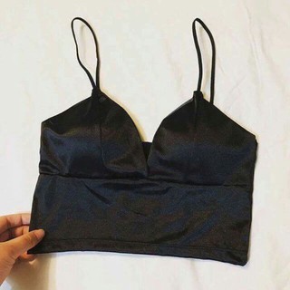 ÁO BRA LỤA PHI BÓNG 8 NẤC CÀI