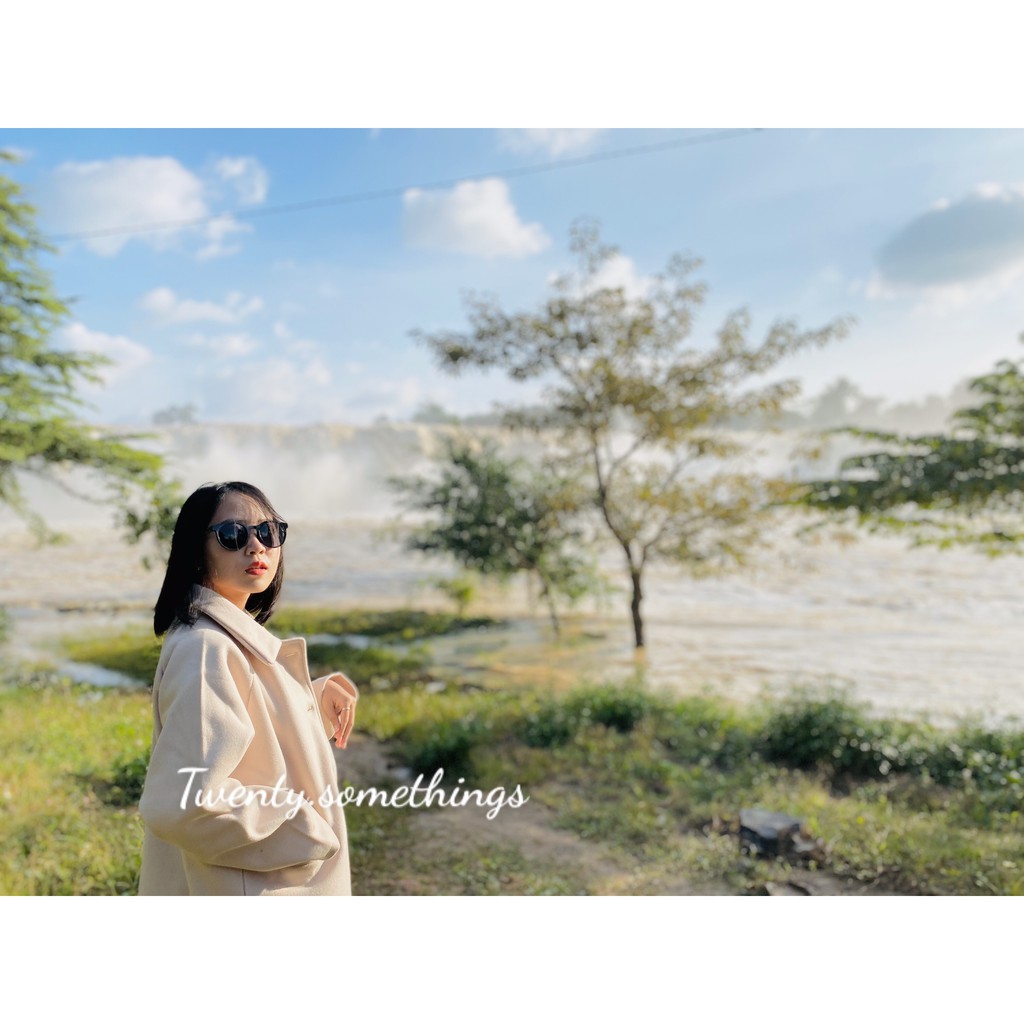 Kính râm thiết kế mắt mèo kiểu Hàn Quốc | BigBuy360 - bigbuy360.vn