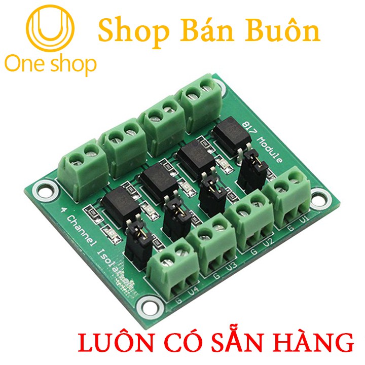 Module Cách Li Quang PC817 4 Kênh