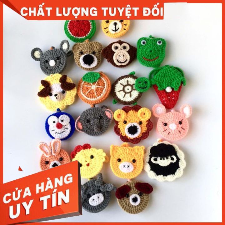 Túi Len Đựng Tỏi Cho Bé Yêu Bảo Vệ Bé Khi Đi Ra Đường, Trời Tối (Ngẫu Nhiên)