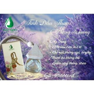 Tinh dầu lavender (oải hương) treo xe ô tô, phòng