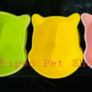 Chén ăn sứ hình thú cho Hamster