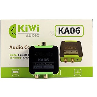 [Mã ELHACE giảm 4% đơn 300K] BỘ CHUYỂN ĐỔI ÂM THANH DIGITAL SANG ANALOG KIWI KA-06