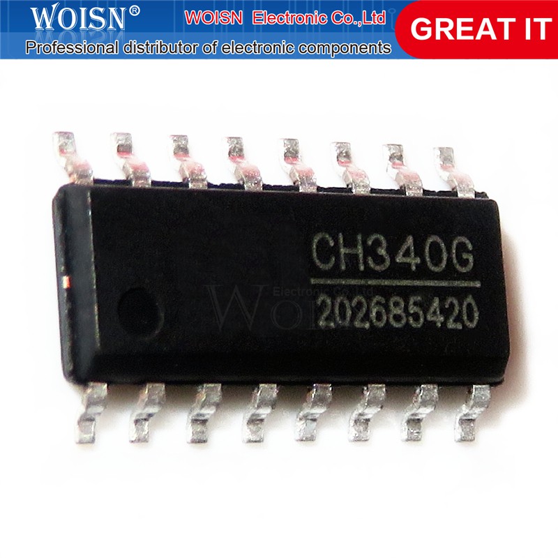 1pc Ic Ch340G Ch340 340g Sop-16