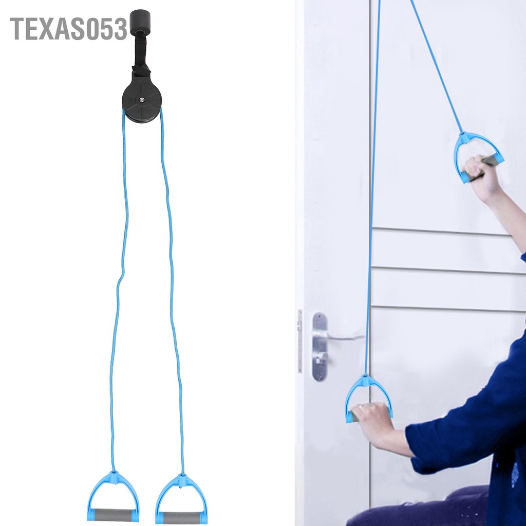 [Hàng Sẵn] Dụng Cụ Tập Kéo Tay Phục Hồi Cơ Tay - Ròng Rọc Tập Tay【Texas053】
