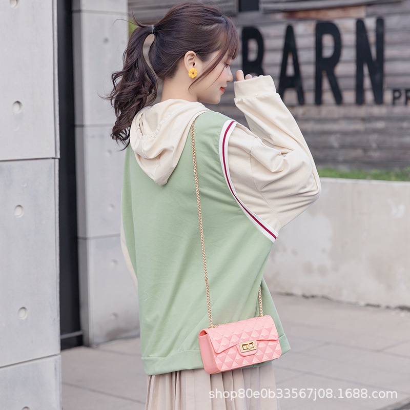 Túi Jelly Đeo Chéo Đựng Điện Thoại Mẫu 2021 Dành Cho Nữ