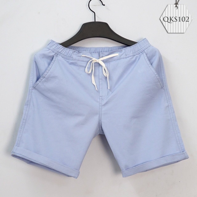QUẦN SHORT NAM KAKI THUN CO GIÃN, VẢI KAKI THUN THOÁNG MÁT