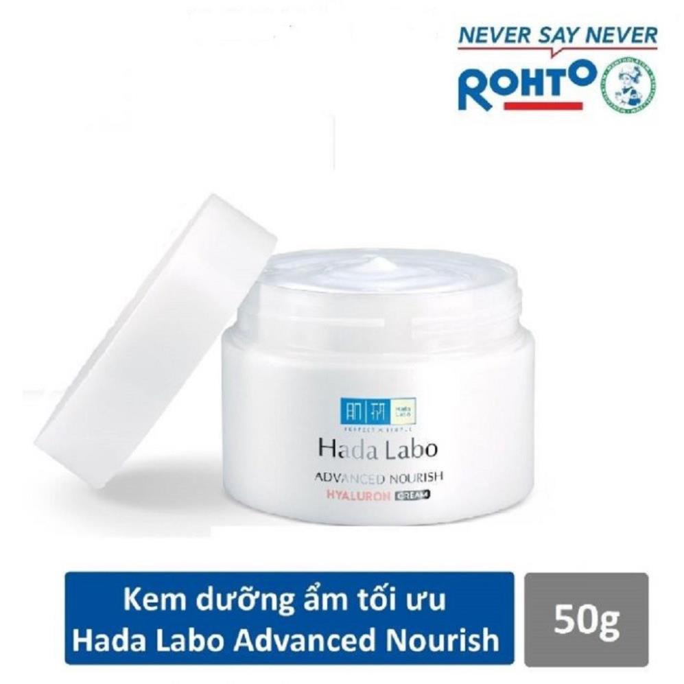 Kem Dưỡng Ẩm Tối Ưu Hada Labo Advanced Nourish Cream 50g (Màu trắng)