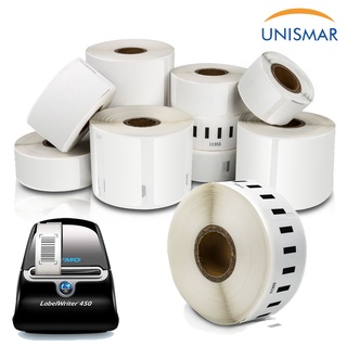  Cuộn Nhãn Dán Nhiệt Nhiều Kích Cỡ Cho Máy In DYMO 99010 99012 99014 11352 11354 11355 DYMO LabelWriter 450 Turbo TwinTurbo DUO 4XL 400 320 