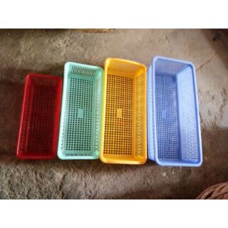 Rổ nhựa chữ nhật 4 cỡ đựng đồ tiện lợi