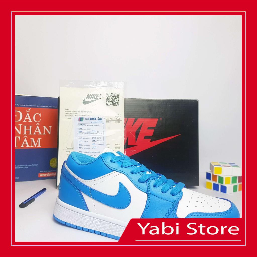 🔥FREE SHIP-HÀNG QUẢNG CHÂU 🔥Giày thể thao sneaker🔥Air Jordan 1 Low JD UNC' BLUE full box - Yabi Store | BigBuy360 - bigbuy360.vn