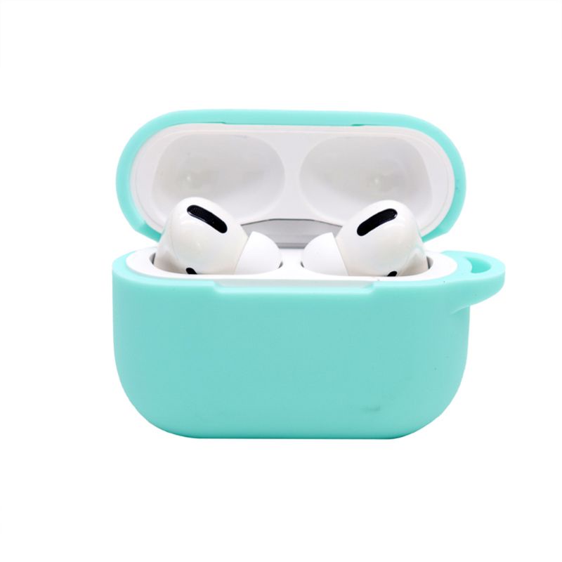 【3C】Ốp Bảo Vệ Hộp Sạc Tai Nghe Apple Airpods pro TWS Bluetooth Bằng Silicon Dẻo