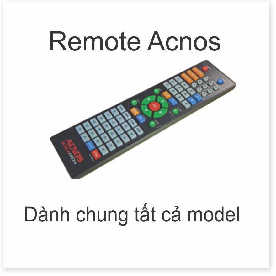 Remot điều khiển từ xa đầu karaoke Acnos