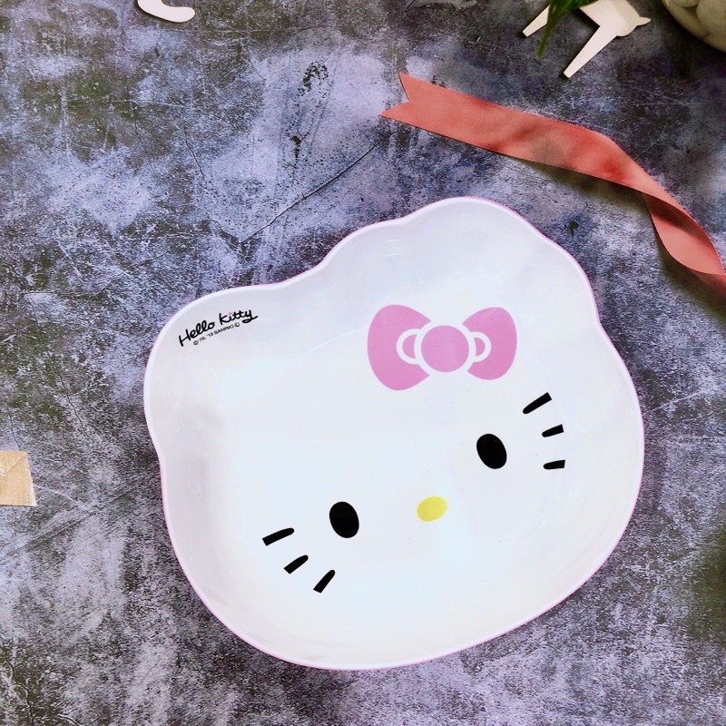 Dĩa 3D Melamin HelloKitty