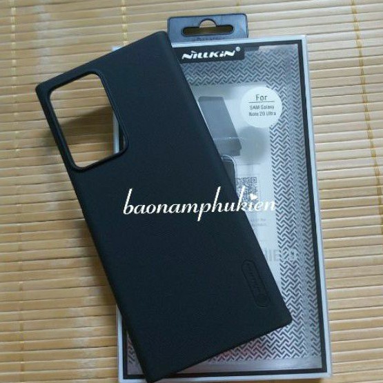 Ốp lưng Nillkin sần cho Samsung Note 20 Ultra/ Note 20 Ultra 5G/NOTE 20 tặng kèm giá đỡ