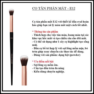 Cọ Tán Phấn Mắt Vacosi Crease Blender E12