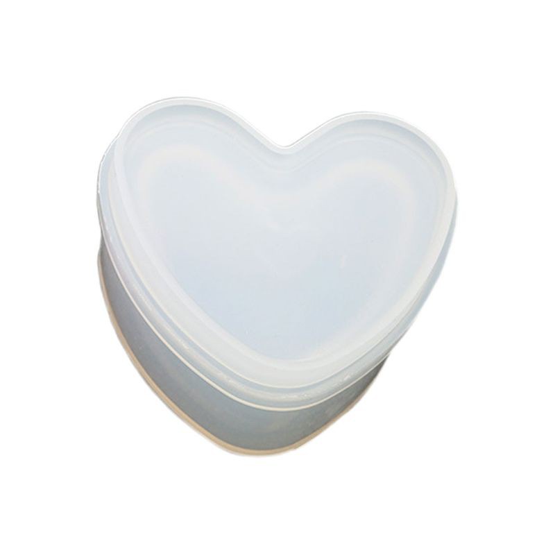 Khuôn Silicone Tạo Hình Làm Hộp Đựng Đồ Hình Lục Giác / Vuông / Tròn / Pha Lê Epoxy Uv Diy