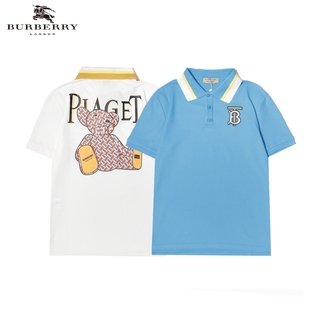 Áo thun cổ polo in hình chú gấu thời trang cá tính