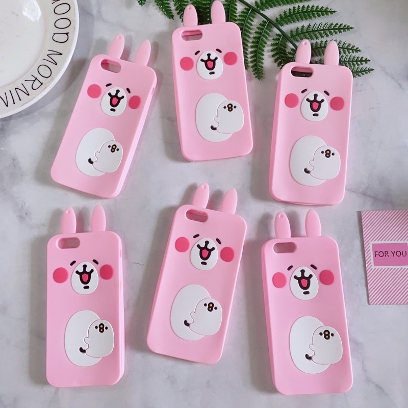 Ốp Lưng iPhone 6/6s Silicone Dẻo Hình Thú Dễ Thương