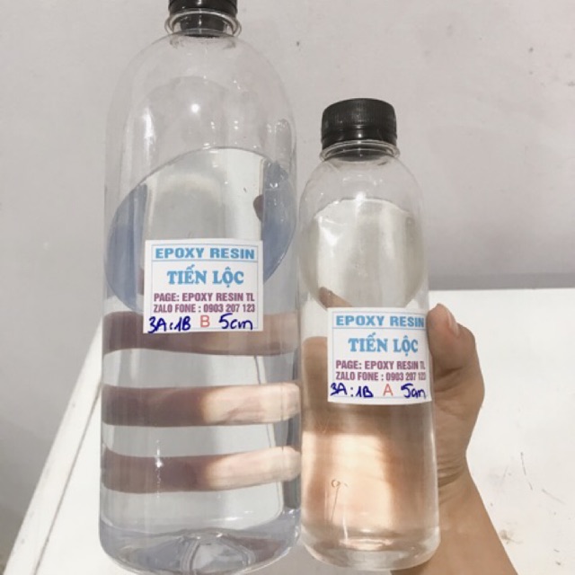 Set 1kg Resin Đổ Khối 5cm