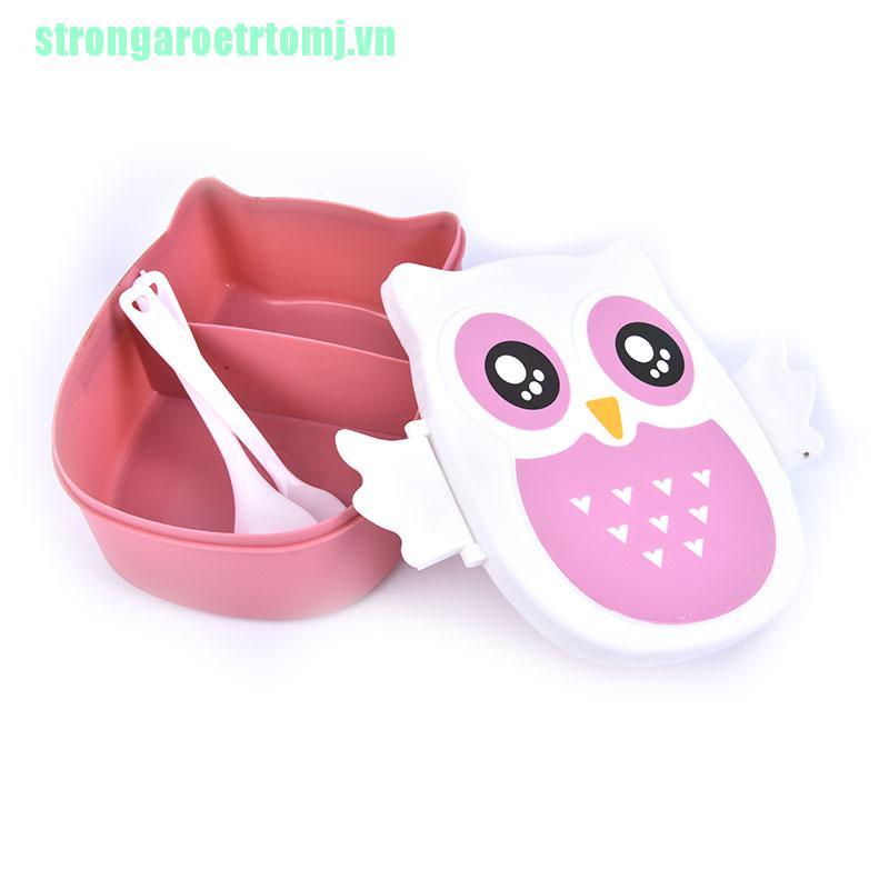 Hộp cơm Hình Chim Cú Hoạt Hình