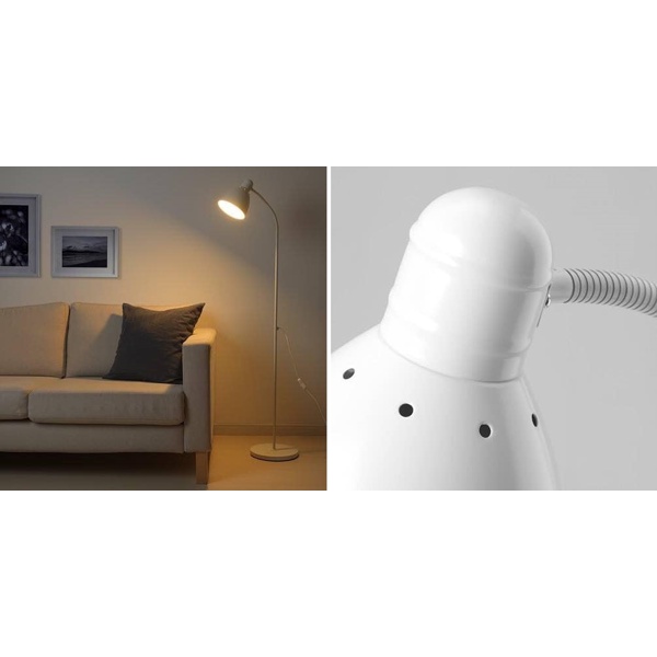 Đèn cây màu trắng LERSTA IKEA