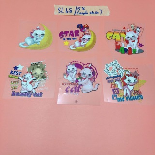 Sticker ủi,hình ủi,patch ủi hình mèo ( chọn ngẫu nhiên)