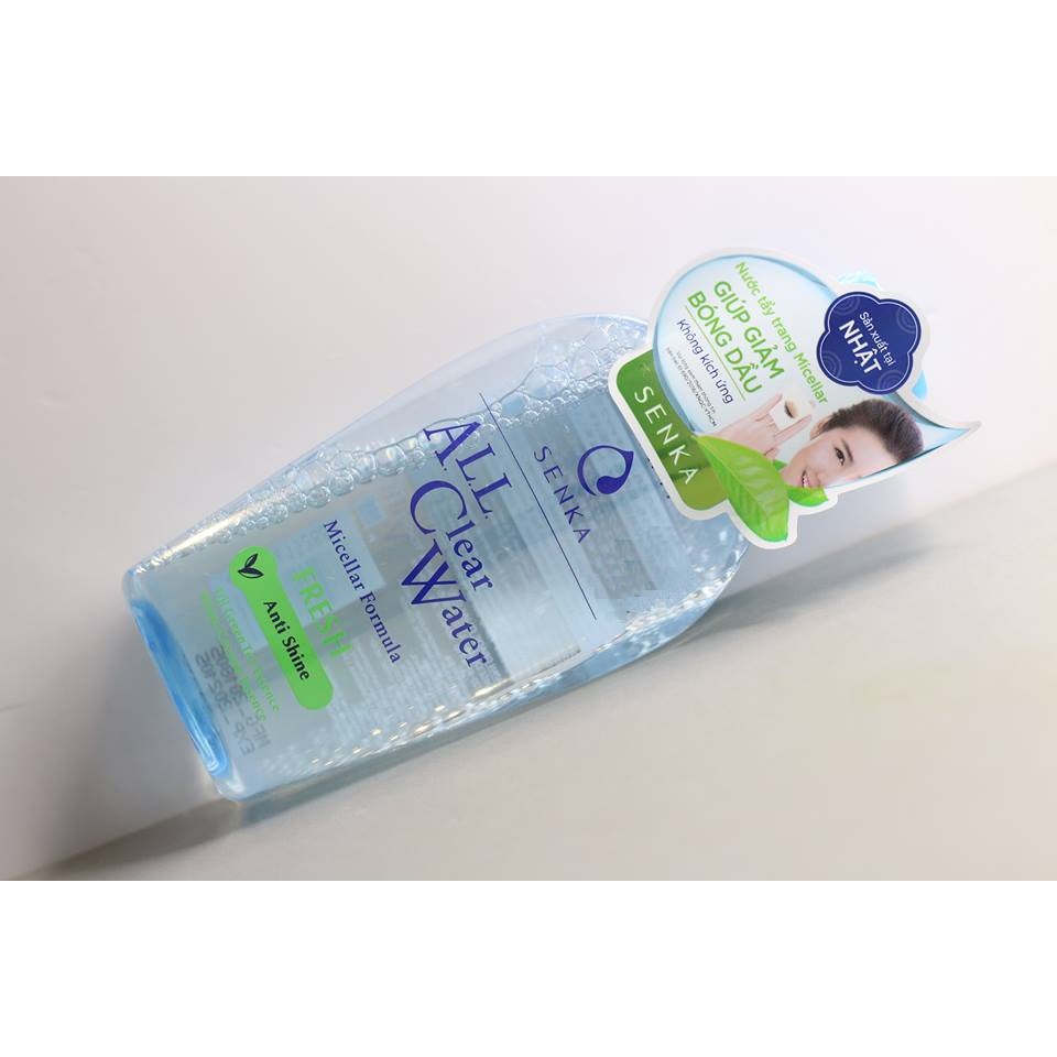 Nước Tẩy Trang Senka All Clear Water Micellar Fresh mới